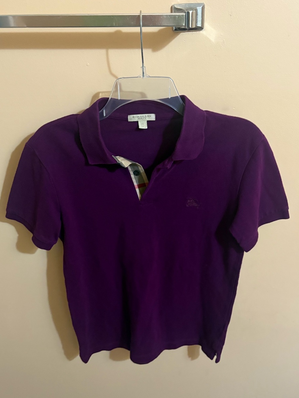 Burberry Brit Purple Polo Shirt